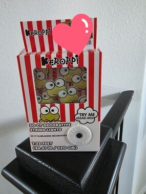 NWT Keroppi Decorative String Lights - 20ct
